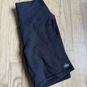 ALO Yoga Black Bike Shorts